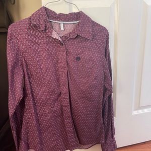 Cinch ladies medium shirt